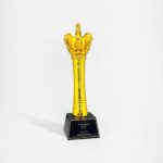 Specifications Size (Inches) A - 11.25 in or B - 12.5 in Base Type Crystal base or Wooden base
